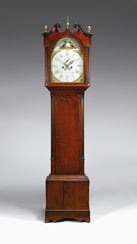 Appraisal: English oak tall case clock late th early th century