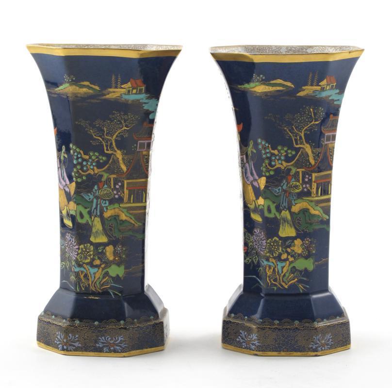 Appraisal: Mikado a pair of Carlton Ware vases