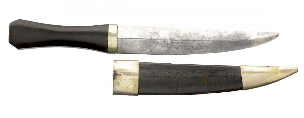 Appraisal: New Orleans Pradel Style Bowie Knife Unmarked however it is