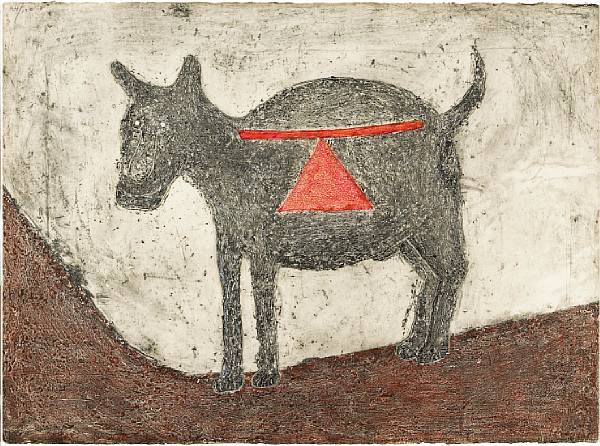 Appraisal: Rufino Tamayo Mexican - El Perro Mueve la Cola P