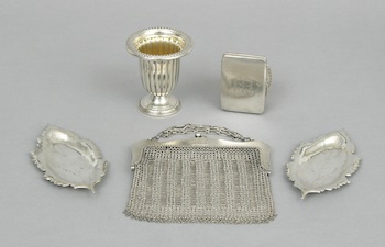 Appraisal: A Lot of Mixed Sterling Silver Items A lot of