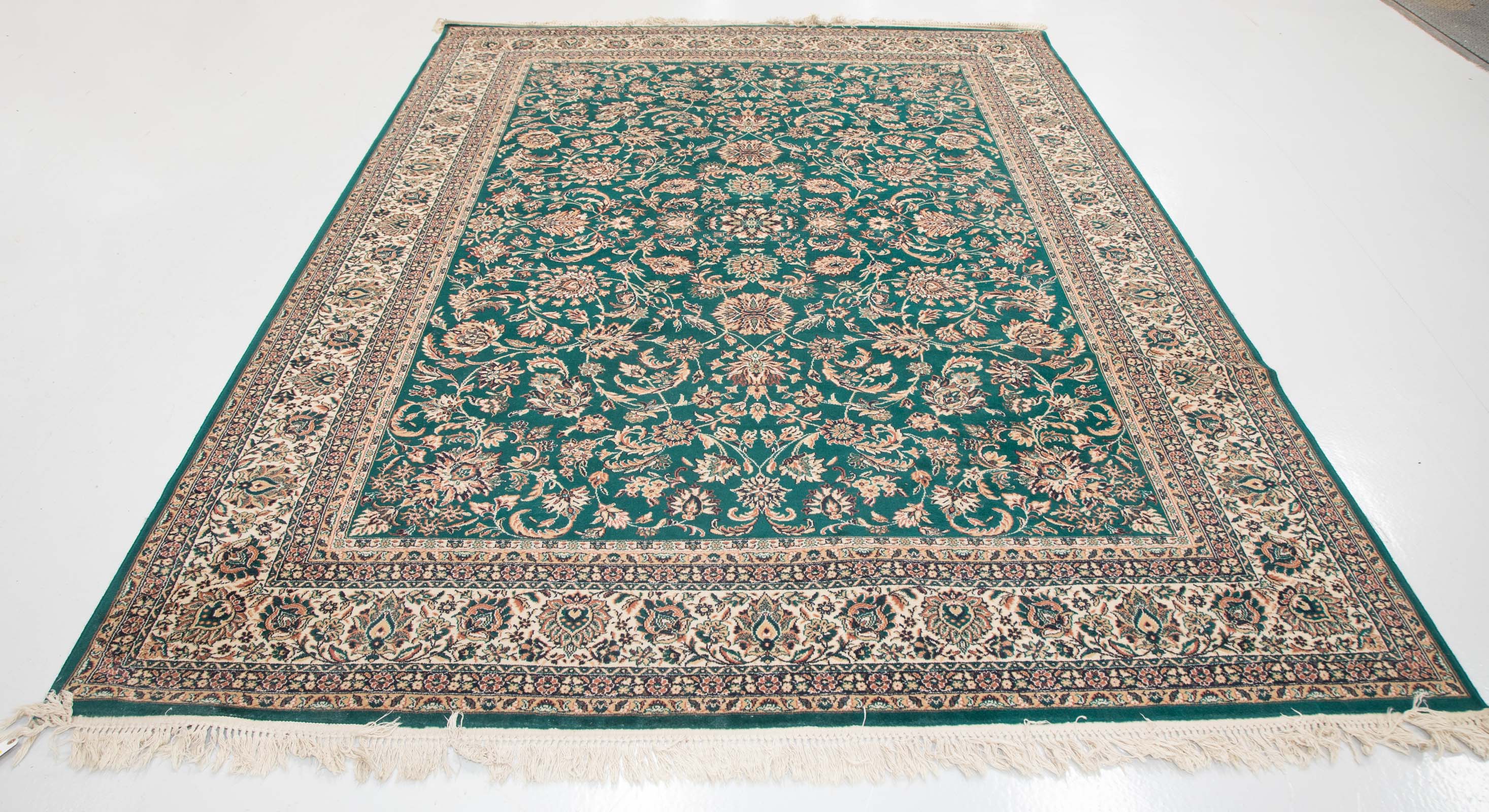 Appraisal: COURISTAN PERSIAN DESIGN RUG X Modern machine made polypropylene