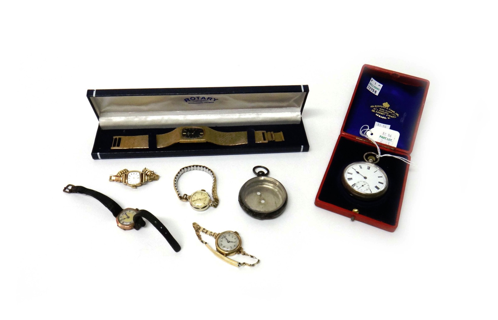 Appraisal: A gentleman's silver cased keyless wind openfaced pocket watch Birmingham