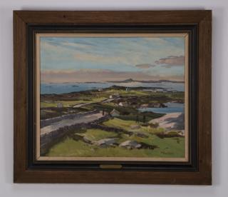 Appraisal: Robert Taylor Carson O c of Irish landscape signed Robert