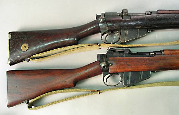 Appraisal: A lot of two British military rifles Comprising Longbranch No