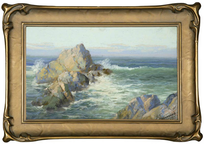 Appraisal: Carl Sammons - Carl Sammons - Oakland CA Seascape ''x