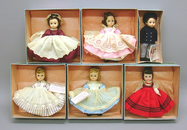 Appraisal: Lot of MIB HP BK Little Women dolls Set of