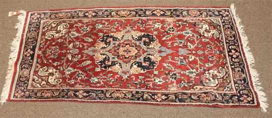 Appraisal: Tabriz rug India circa x Estimate - Good condition