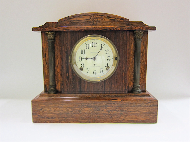 Appraisal: ROSEWOOD CASED SONORA CHIMES MANTEL CLOCK Seth Thomas Clock Co