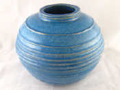 Appraisal: Alice Teichner A large Denby vase the spherical body with