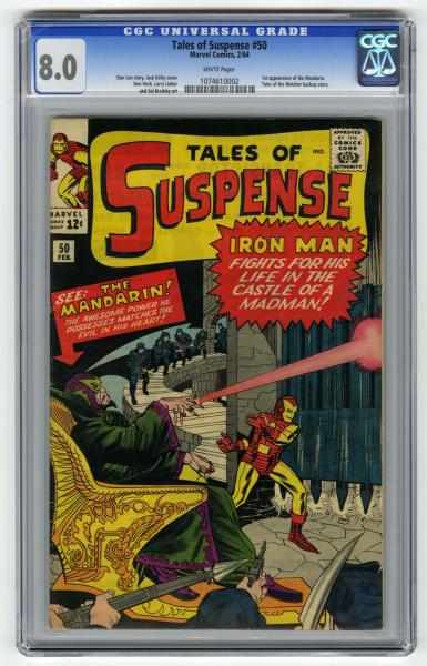 Appraisal: Tales of Suspense CGC Marvel Comics Click for full description