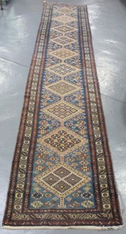 Appraisal: Vintage Persian Runner From a Greenwich CT home Dimensions wide