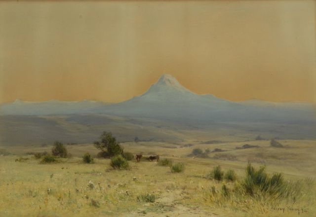 Appraisal: HARVEY OTIS YOUNGAmerican - Morning on Cook's Peak New Mexico