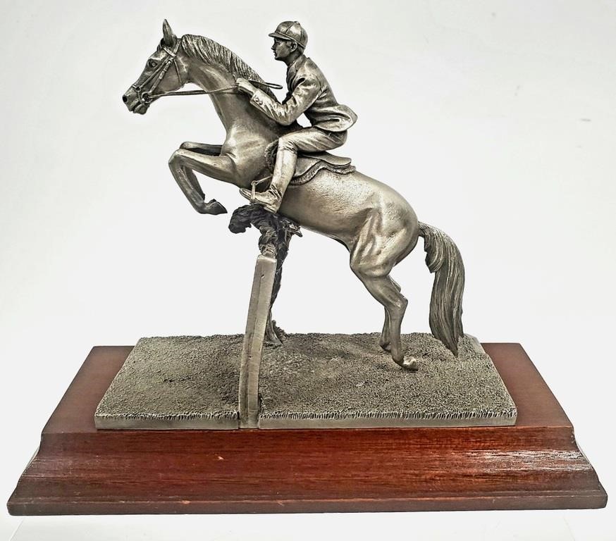 Appraisal: Pewter figurine designed by Albert Petitto Figure is called The