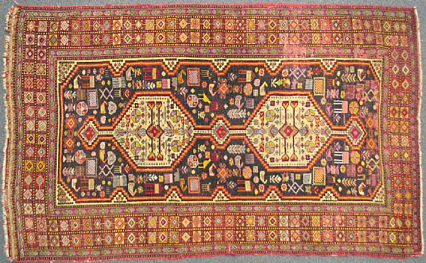 Appraisal: A Southwest Persian carpet size approximately ft in x ft