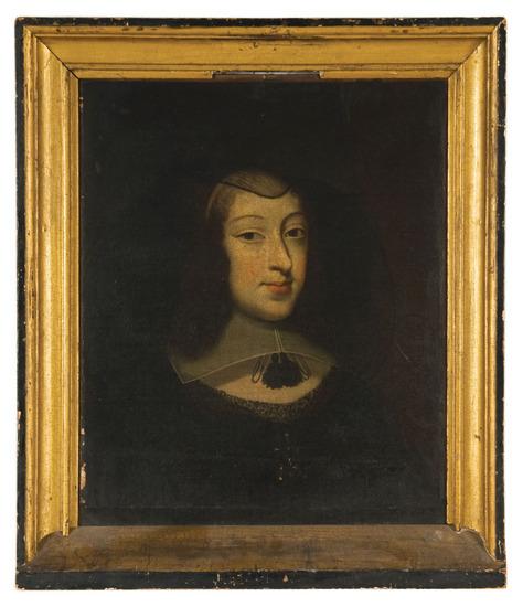 Appraisal: English School th Century Portrait of a lady in a