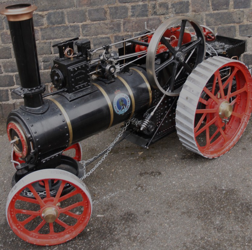 Appraisal: A scale model live stream tractor based on The William