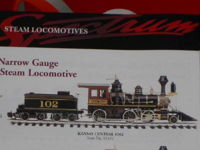 Appraisal: A Bachmann Scale Kansas Control Narrow Gauge - - Mogul