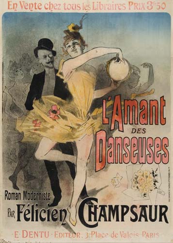 Appraisal: JULES CHERET L'AMANT DES DANSEUSES x inches x cm Chaix