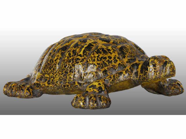 Appraisal: Eastern Box Turtle Cast Iron Doorstop Condition EXCELLENT Size x