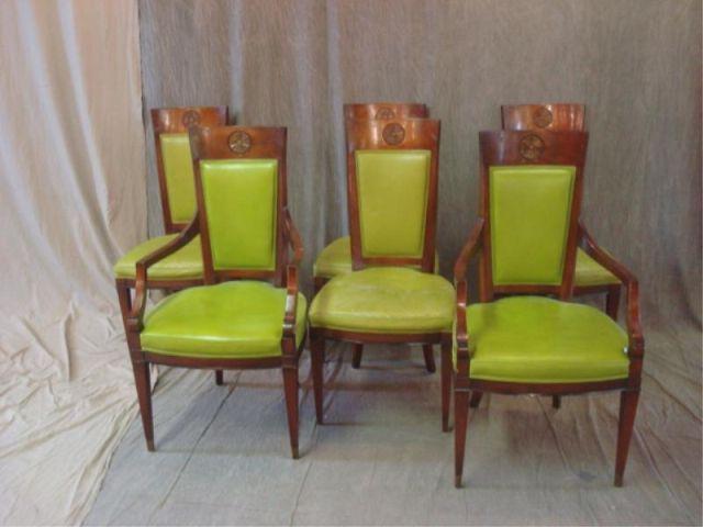 Appraisal: Empire Style Dining Chairs From a New Rochelle home