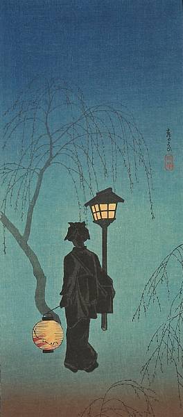 Appraisal: Takahashi Shotei - and Yamamoto Shoun - Fourteen woodblock prints