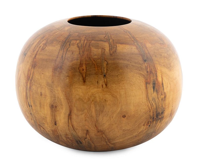 Appraisal: Edward Moulthrop American - Acer Rubrum Bowl Edward Moulthrop American