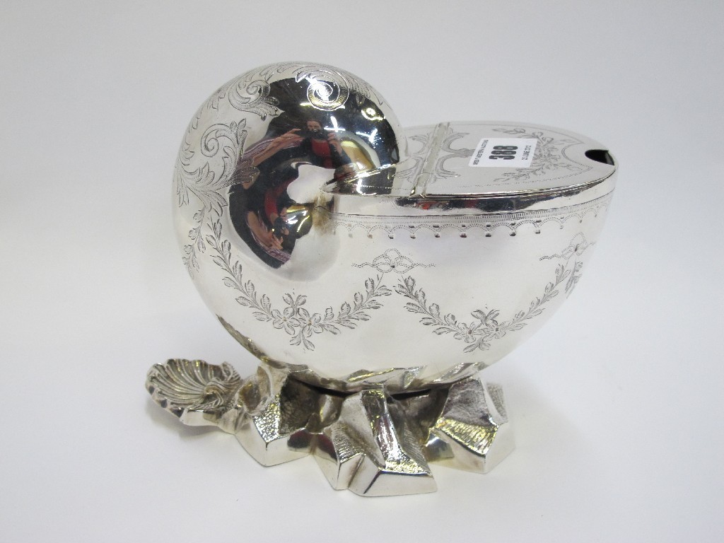 Appraisal: Silver plated spoon warmer