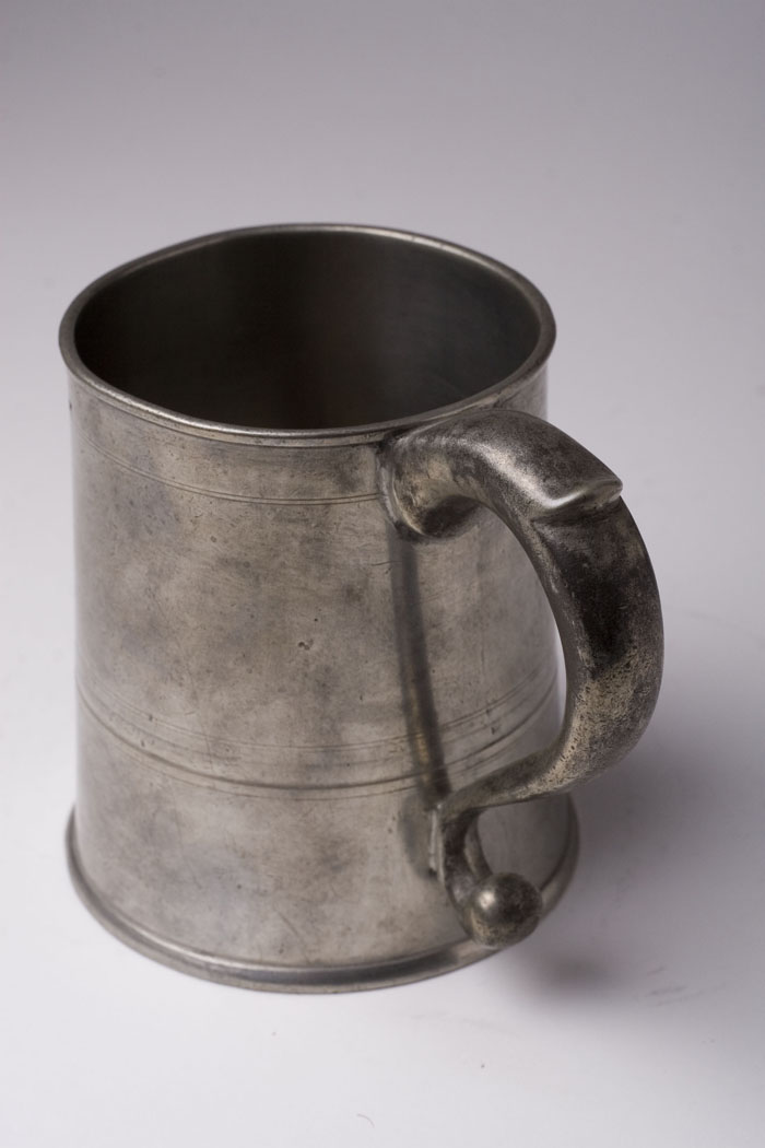 Appraisal: PEWTER MUG JOHN HARRISON PALETHORP - Philadelphia Pennsylvania - Maker's