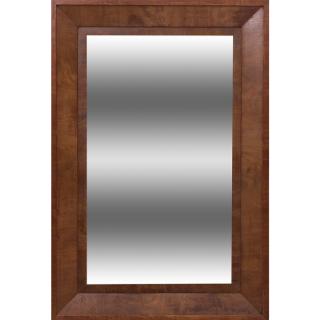 Appraisal: A Victorian Mahogany Veneer Beveled Framed Mirror th Century A