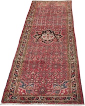 Appraisal: A Rust Color Bijar Carpet A rust color Bijar carpet