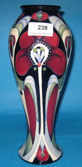 Appraisal: Moorcroft vase decorated in the Fields of Hope design signed