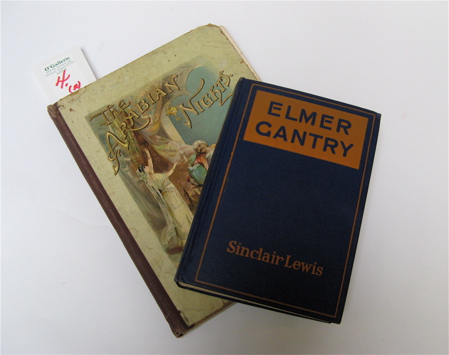 Appraisal: TWO COLLECTIBLE BOOKS a first edition of Elmer Gantry by