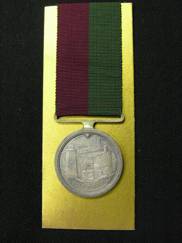 Appraisal: BRITISH MILITARY GHUZNEE MEDAL Unnamed