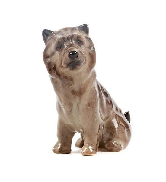 Appraisal: A Royal Doulton Porcelain Cairn Terrier Height inches A Royal