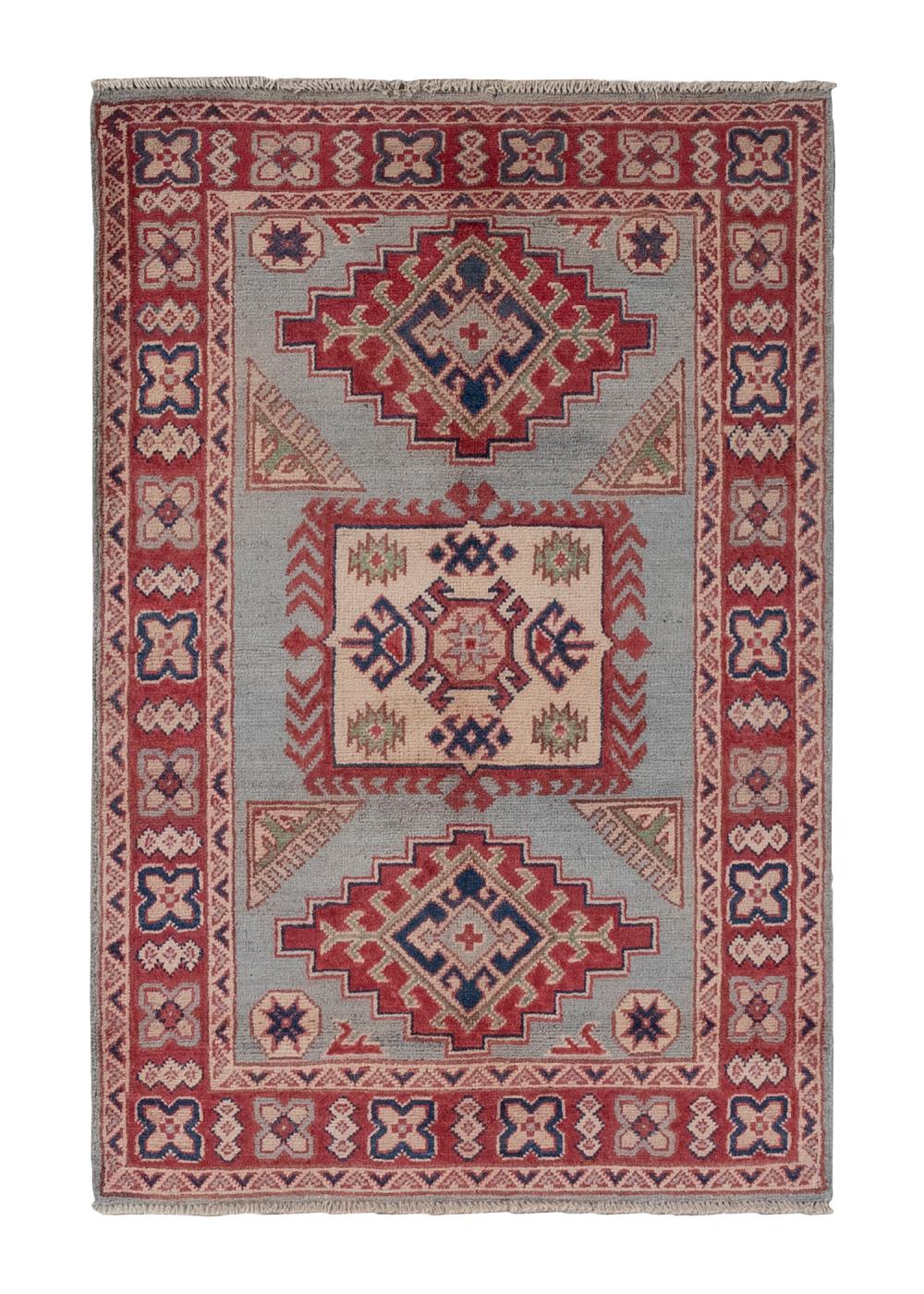 Appraisal: KAZAK DESIGN RUG X ST CENTURYKAZAK DESIGN RUG ' X