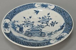 Appraisal: Chinese porcelain deep plate dia in Chinese porcelain deep plate