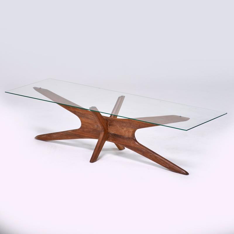 Appraisal: ADRIAN PEARSALL KRAFT ASSOCIATES Coffee table Wilkes Barre PA s