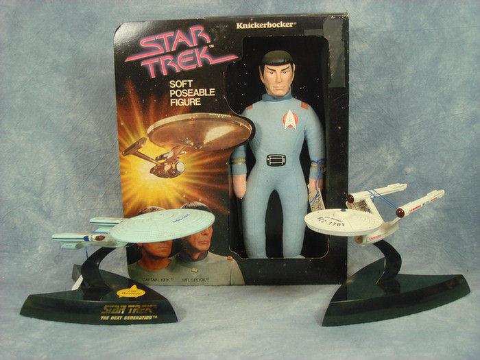 Appraisal: Star Trek lot model ships ncc- -d ncc- and a