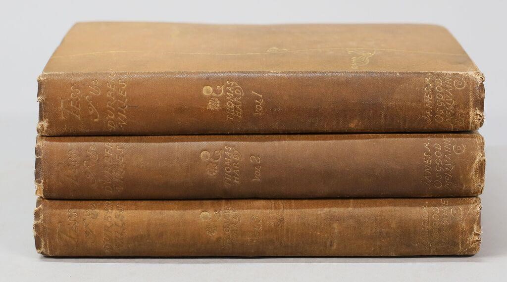 Appraisal: Thomas Hardy England - Tess of the d'Urbervilles A Pure