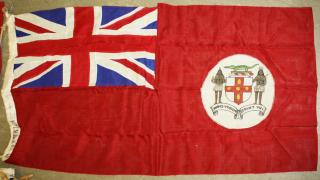 Appraisal: ca - group of yard national flags Frank Son Ltd