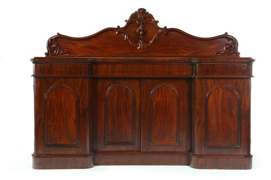 Appraisal: CARVED RENAISSANCE REVIVAL SIDEBOARD England mid th century mahogany oak