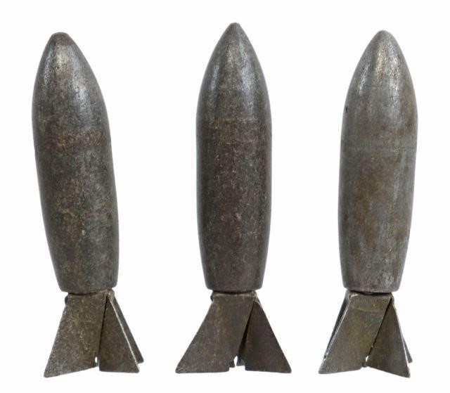 Appraisal: lot of Lazy Dog forged steel flechette bomb or the