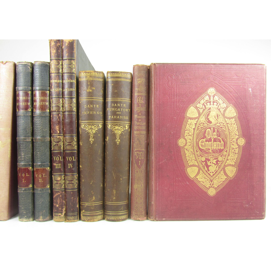 Appraisal: Miscellaneous folios and quartos including Dante Alighieri The Vision of