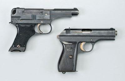 Appraisal: Two semi-automatic pistols CZ Mdl FH caliber Czechoslovakian serial number