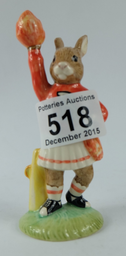 Appraisal: Royal Doulton Bunnykins Figure Red Cheerleader DB limited edition for