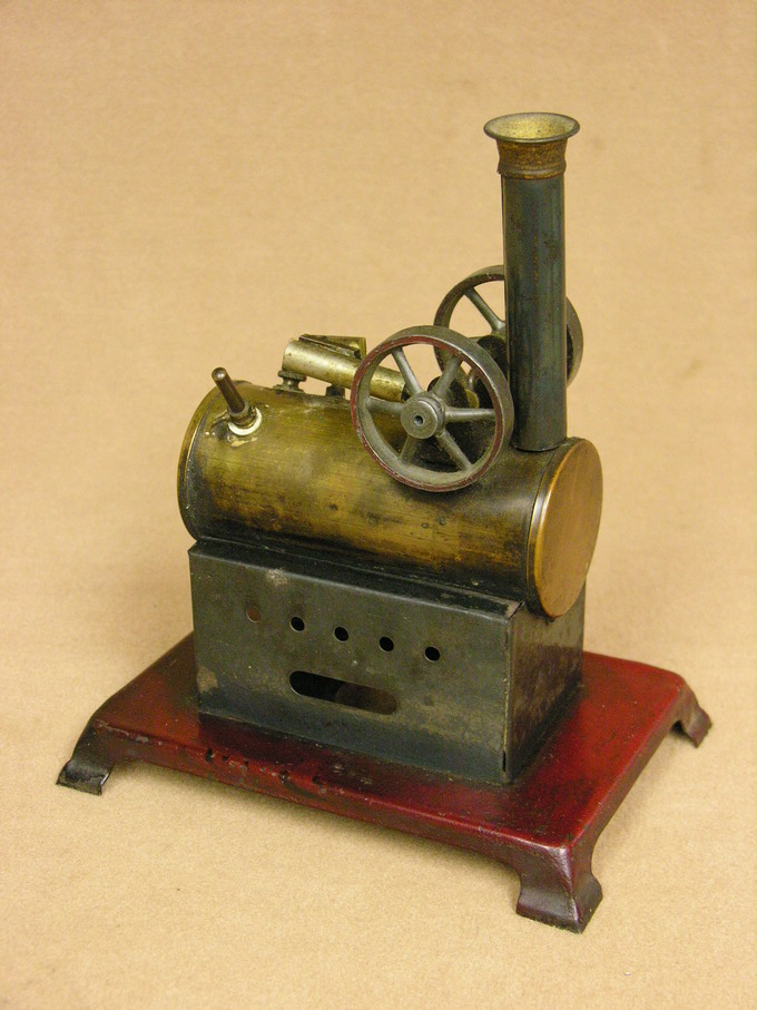 Appraisal: VINTAGE TOY MODEL STEAM PLANT unmarked h x L