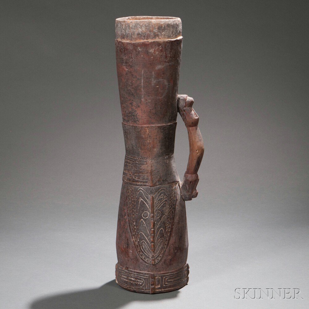 Appraisal: Kundu Drum from the mid Sepik River Papua New Guinea