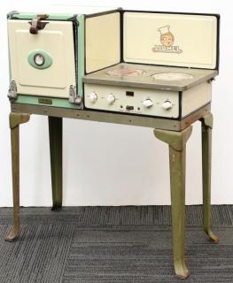 Appraisal: Rare Art Deco Lionel Child's Toy Electric Stove Manufactured by