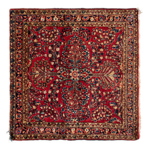 Appraisal: A Sarouk Wool Rug Circa feet x feet inches